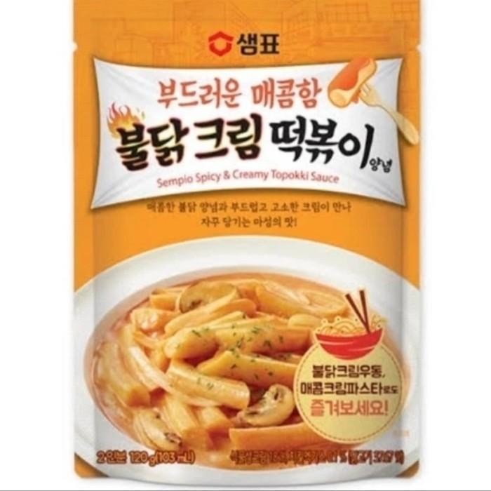 

Sempio Tokpokki Sauce Spicy & Creamy 120gr Kualitas Terbaik