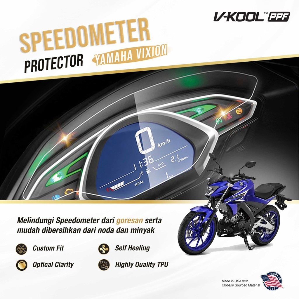 V-KOOL PPF Speedometer Yamaha Vixion