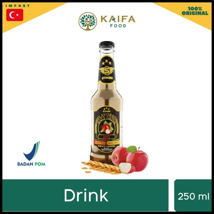 

Stinger Malt Drink Non Alcoholic - Minuman Fermentasi Malt