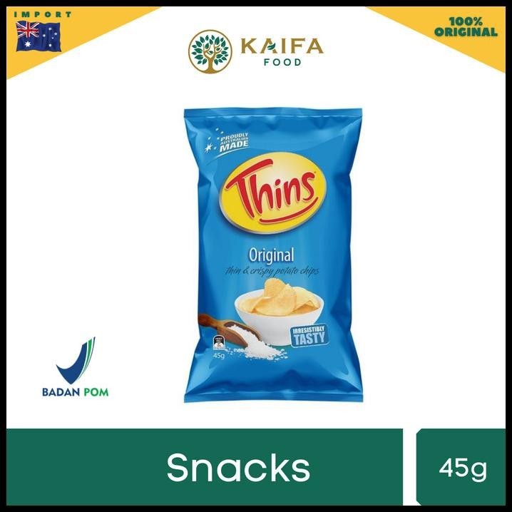 

Thins Potato Chips Australia 45 Gr