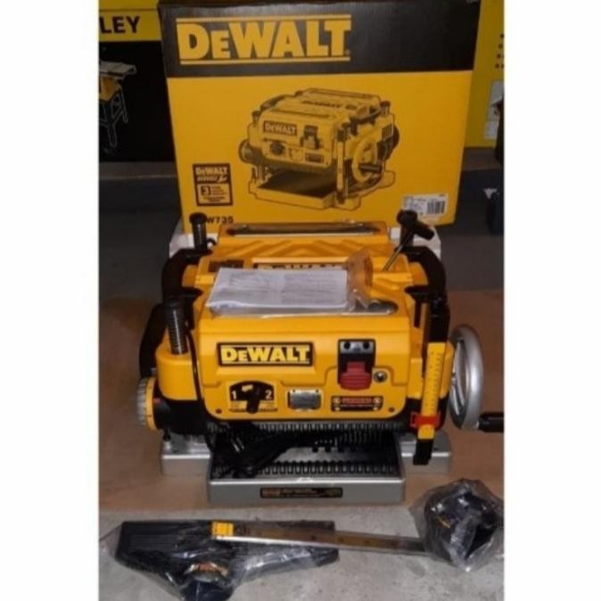 Tersedia DEWALT mesin planner duduk mesin ketam portable planner DW 735 Dw735