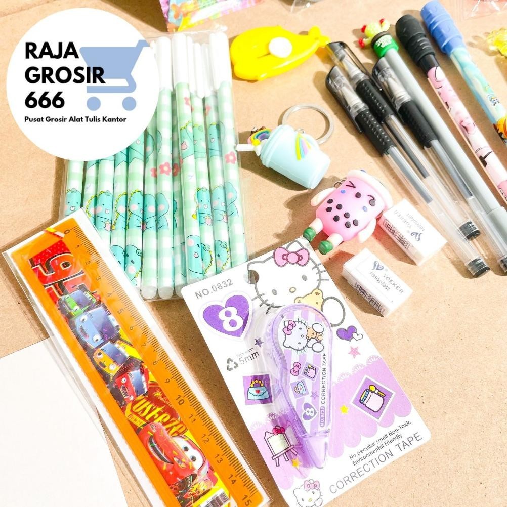 

QV21 BOX PAKET ISI ALAT TULIS UKURAN 20X8X8 CM Murah