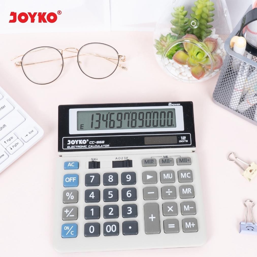 

fsd-34 Calculator Kalkulator Joyko CC-868 12 Digits Terlaris