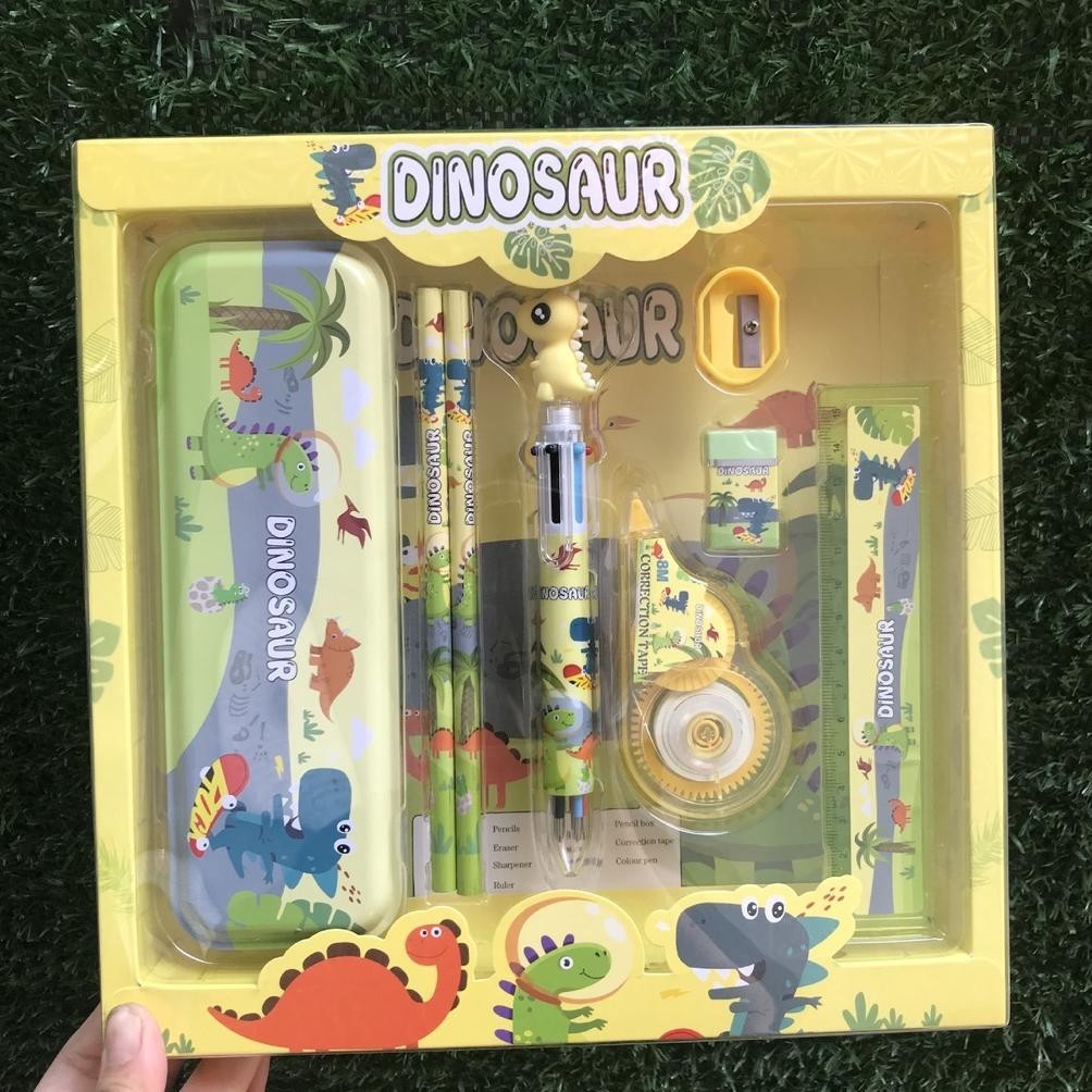 

df-8 Paket alat tulis Alat Tulis / Set Alat Tulis / Paket Alat Tulis Anak Stationary Set Karakter Untuk TK Dan SD / Alat tulis set karakter / Stationery set Lucu Hadiah Premium