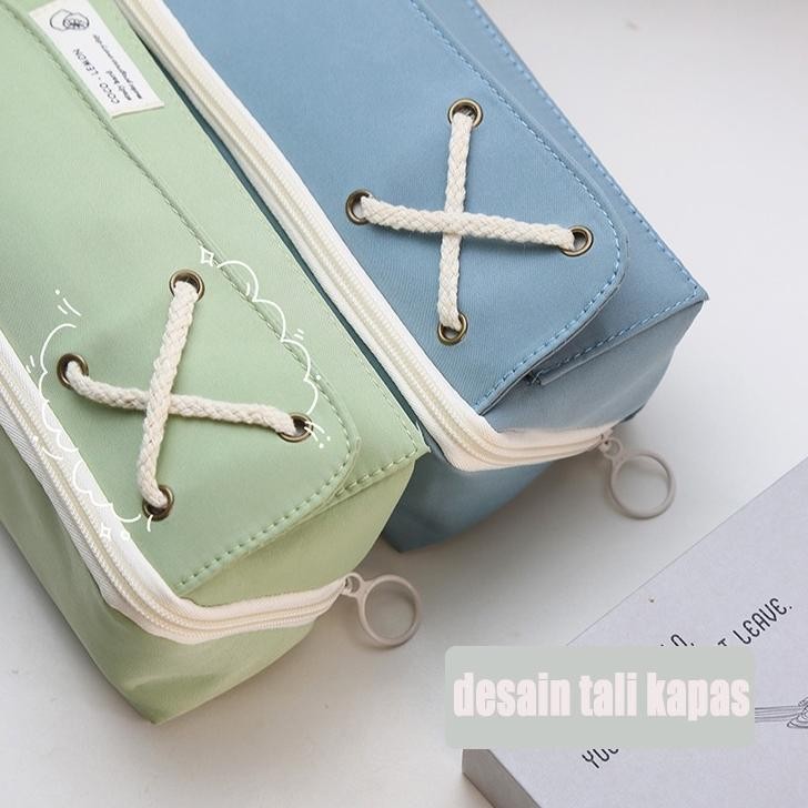 

sr-32 COCO MAMA Pencil Case Large Capacity Pencil Bag Pouch Holder Box for Girls Office Student Stationery Organizer School Supplies kotak pensil tempat pensil tepak pensil kotak pencil case pensil Premium
