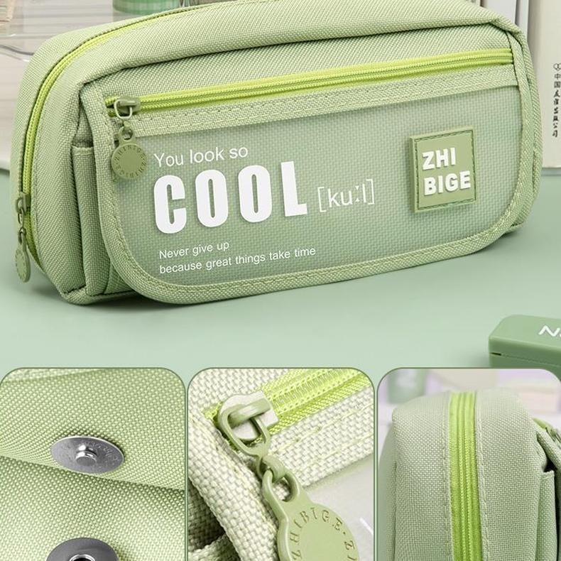 

rq-56 kotak pensil/Tempat pensil Tas pena kapasitas besar/Tas pena bernilai tinggi Multi -layer - Qiqi Treasure Hemat