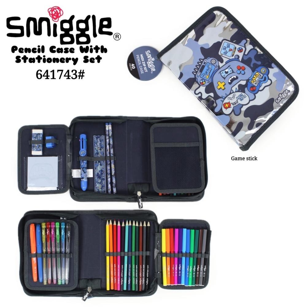 

fth-56 Smiggle Midi Zip Kt Stationery Gift set Berkualitas