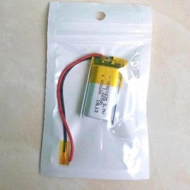 Batre Batrai Bai Cas Polymer 3,7V 3,7 Volt 450 Mah Headset Musik
