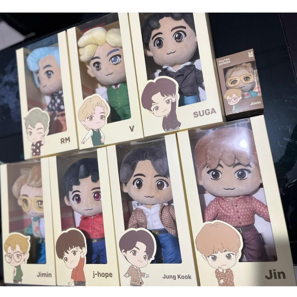 DISKON BULANAN  BTS TinyTan Official Plush Toy Doll BTS DYNAMITE ORI (Tidak ORI boleh retur)
