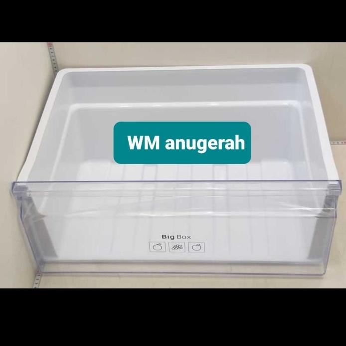 BIG BOX RAK BUAH DAN SAYUR KULKAS SAMSUNG TIPE RT46K6231BS ORIGINAL