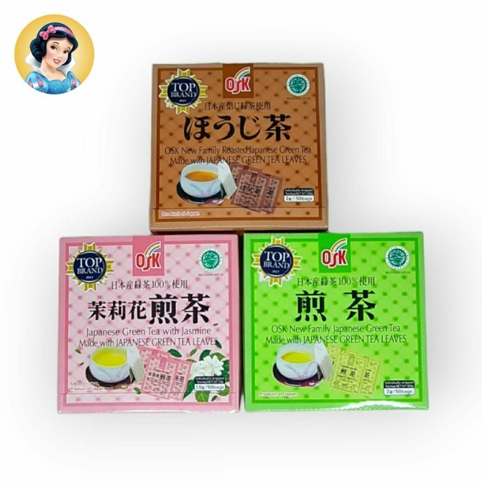 

Secrenada - Osk Japanese Green Tea Teh Hijau Jepang 50 Sachet Halal