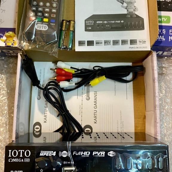 Stb Tv Digital Ioto Omega Set Top Box Tv Digital