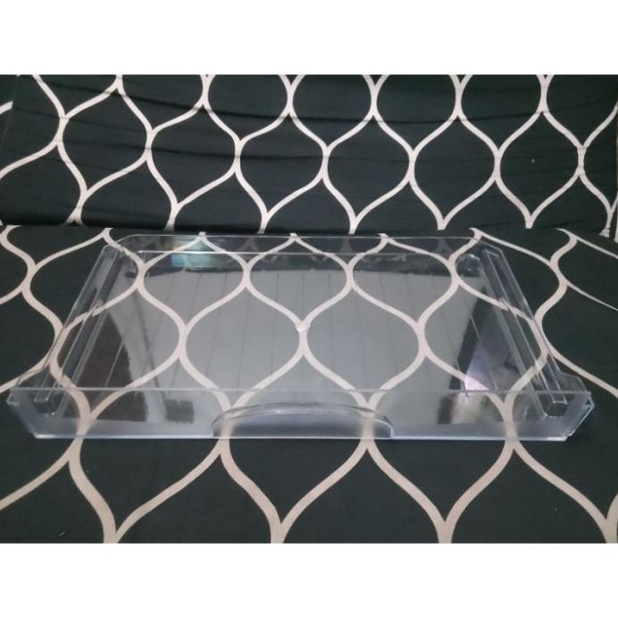 RAK IKAN/DAGING RAK PENAMPUNG AIR KULKAS SHARP 1 DAN 2 PINTU