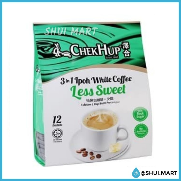 

Chek Hup Kopi 3In1 - Chekhup Ipoh White Coffee Less Sweet 3 In 1