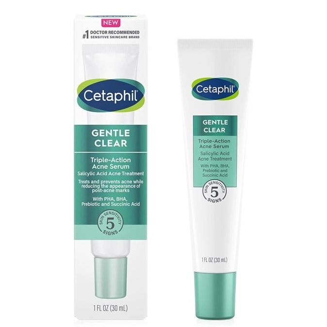 _ - original Cetaphil Gentle Clear Triple-Action Acne Treatment Serum salicylic aci