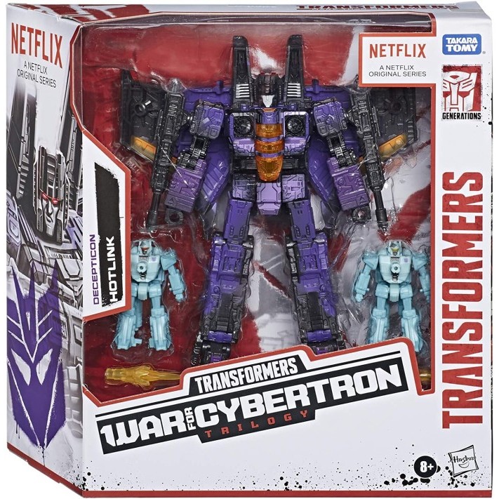 Hotlink Transformers Netflix War for Cybertron Trilogy Hasbro