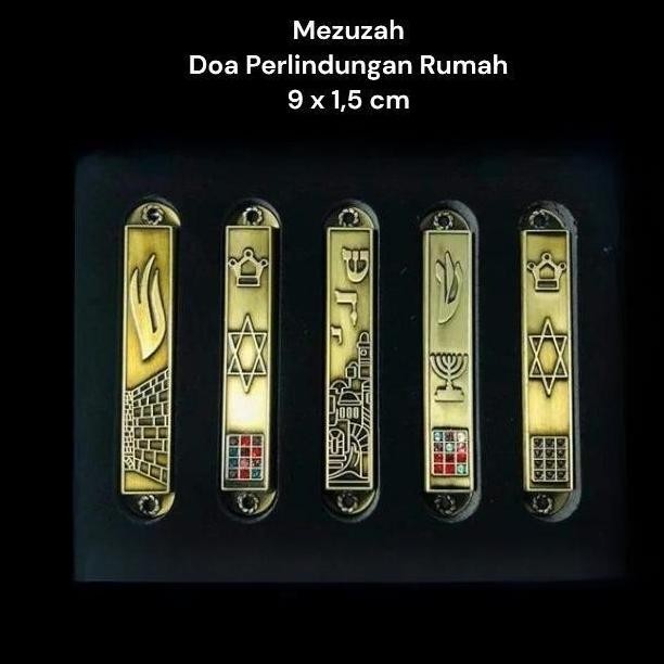 

Mezuzah Doa Perlindungan Dekorasi Hiasan Kusen Pintu Agama Kristen