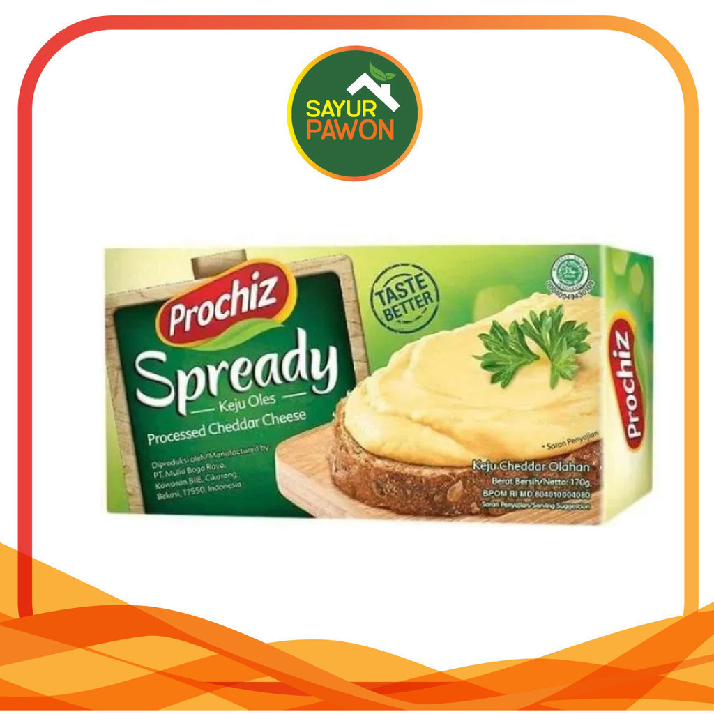 

Keju Prochiz Spreadable 170 Gr