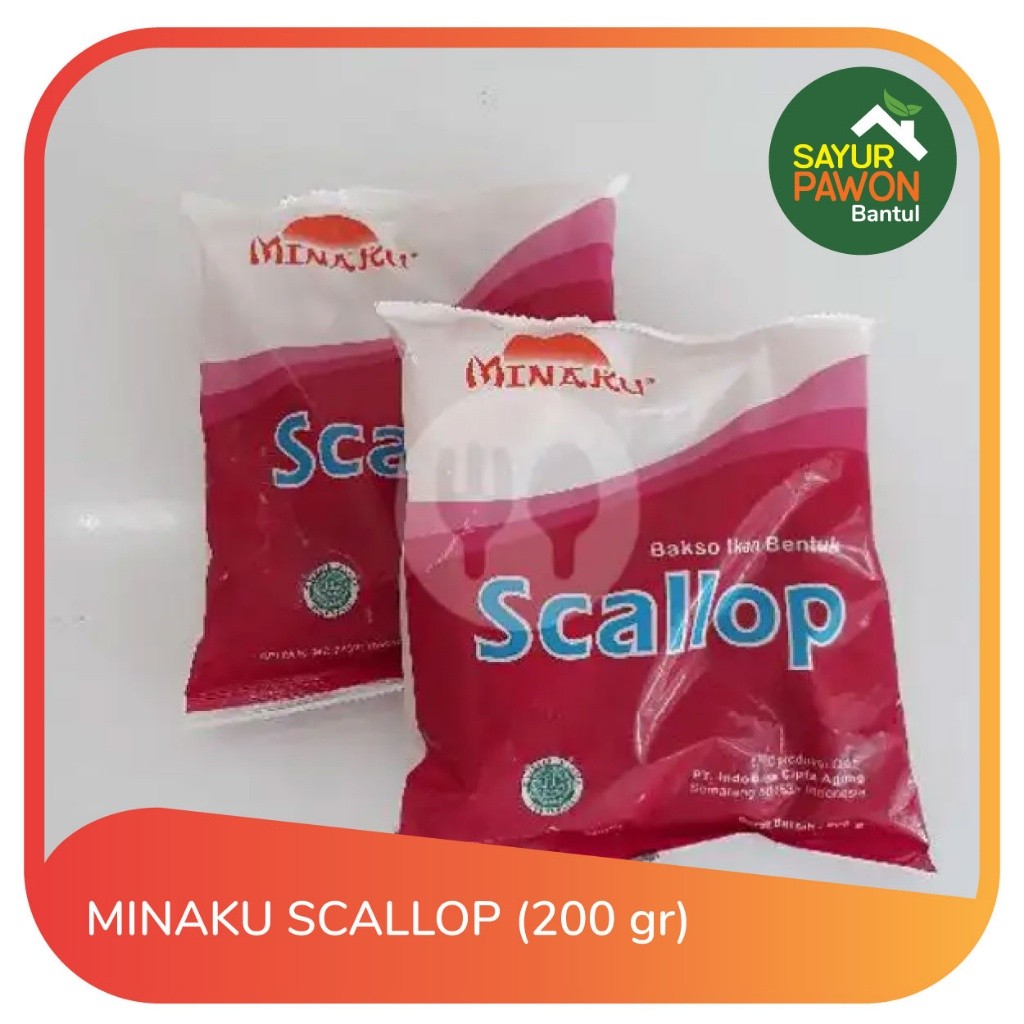 

Baso Ikan Bentuk Scallop MINAKU 200 gram (frozen food) - Sayur Pawon Jogja