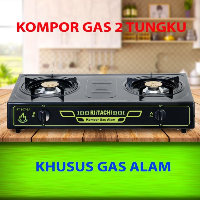 KOMPOR GAS 2 TUNGKU KHUSUS GAS ALAM