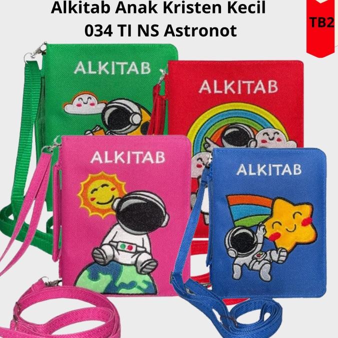

Alkitab Anak Kristen Kecil Astronot Terjemahan Baru 2 LAI Sampul Kain
