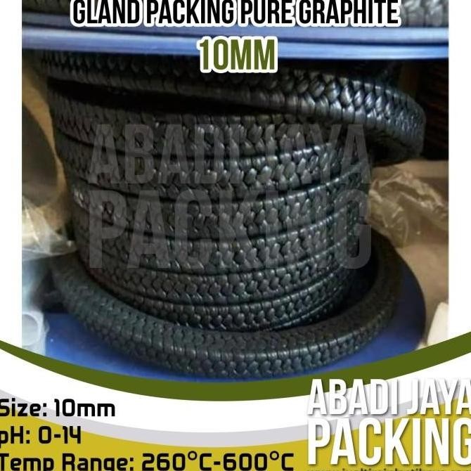 

Ready gland packing pure graphite 3/8" ( 10mm x 10mm)