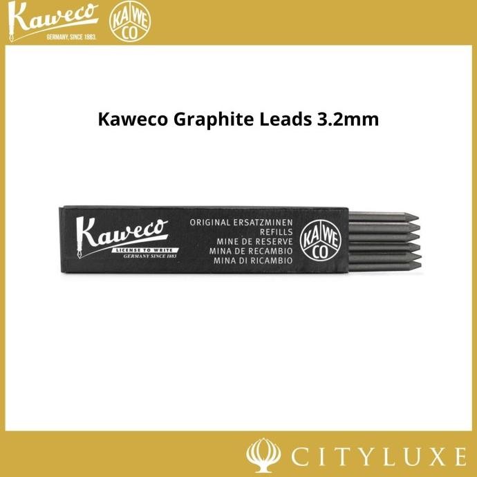 

Kaweco Graphite Leads 3.2mm, Pencil Lead, 6 Leads In A Pack, Graphie Leads Pencil, Sketching