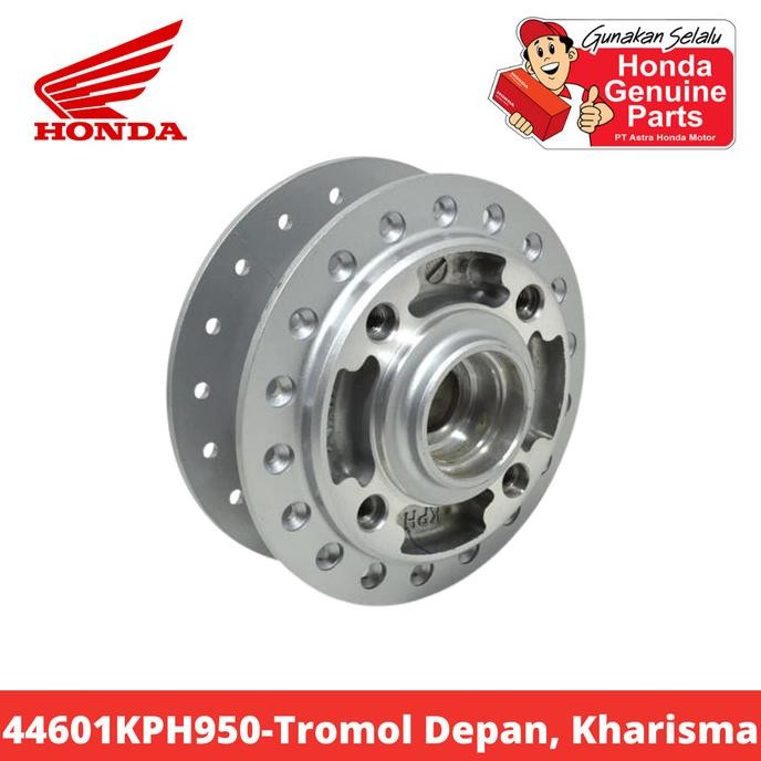 Tromol Roda Depan (HubFRWheel)-Kharisma,Supra X 125 FI - 44601KPH950 hp4rt Murah