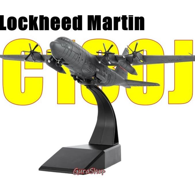 Diecast Lockheed Martin C-130J Super Hercules 1/200 Pesawat C-130