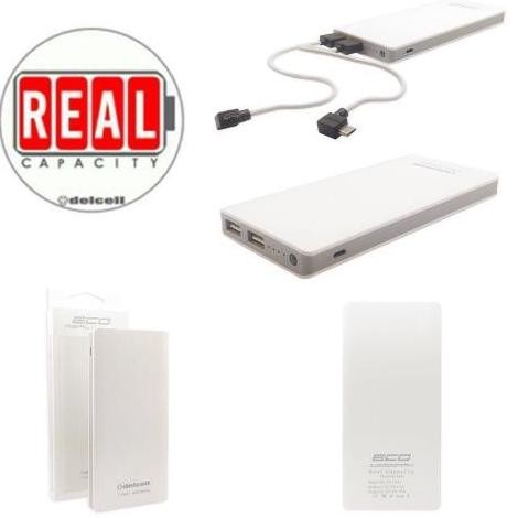 POWERBANK DELCELL ECO | POWER BANK DELCELL ECO SLIM 10000 MAH REAL