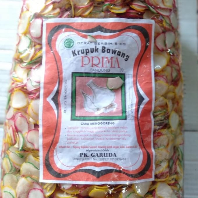 

Kerupuk Bawang Mentah Prima 1Bal Isi 5Kg