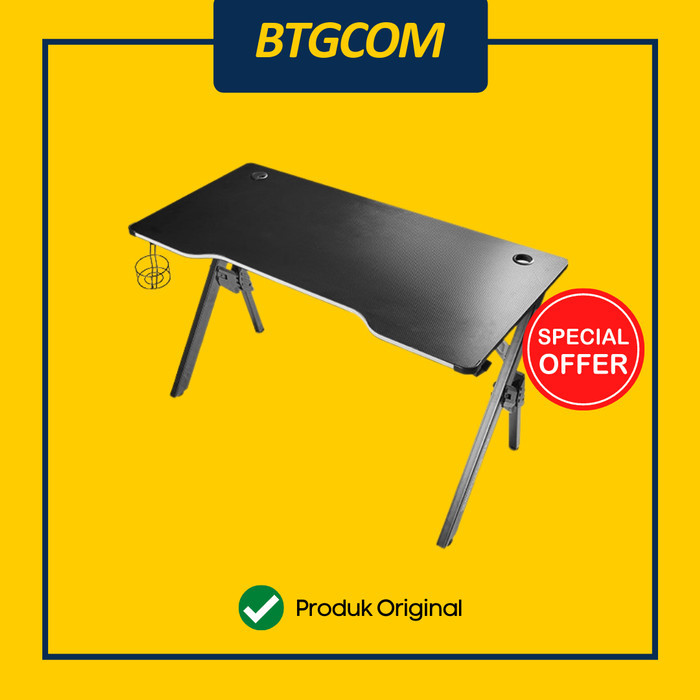 MEJA KOMPUTER GAMER GAMEN GAMING TABLE BATTLE DESK (BATTLEDESK) RGB