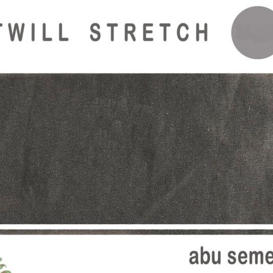 Multi Kain Cotton Katun Twill Stretch 9 Oz Chinos Roll Per 50 Yard