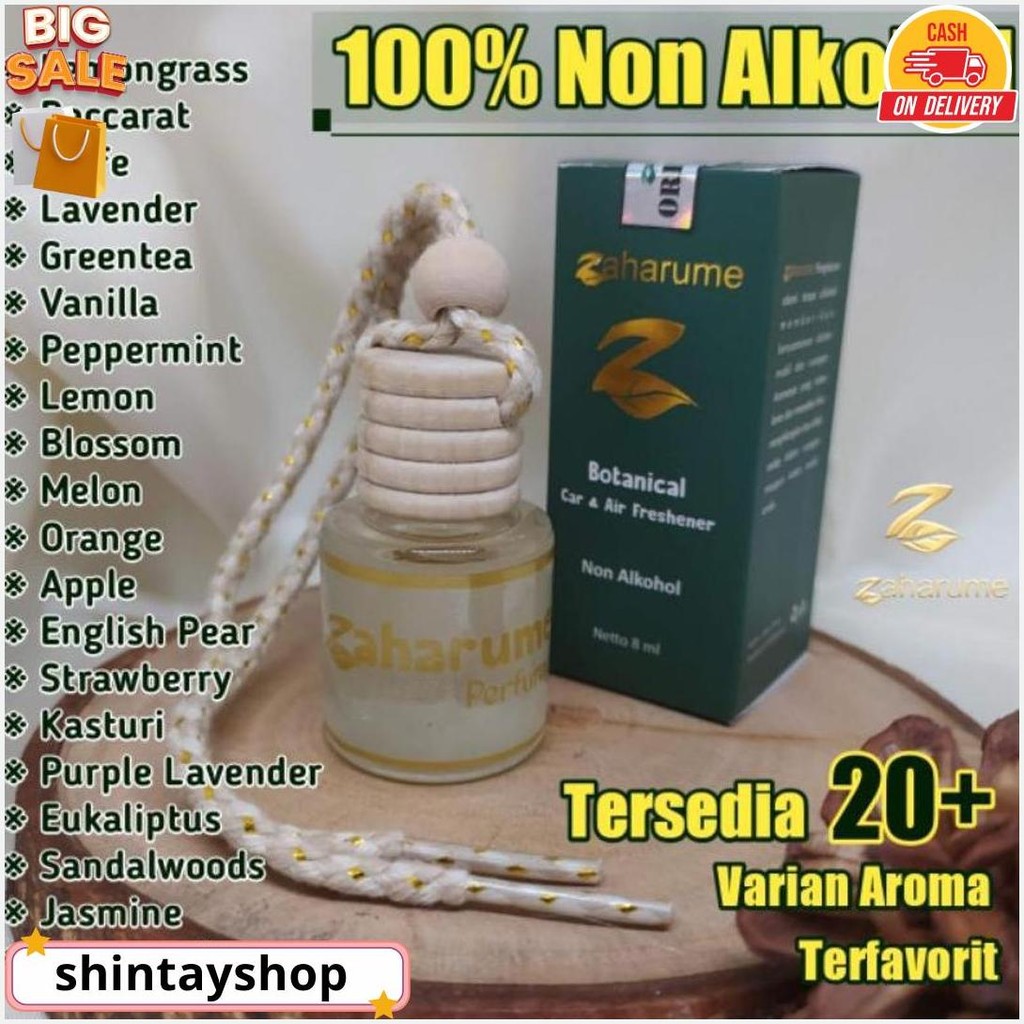 Zaharume Parfum Mobil Dan Ruangan Mewah Non Alkohol Tahan Lama Murah Parfum Mobil Aromaterapi Gratis