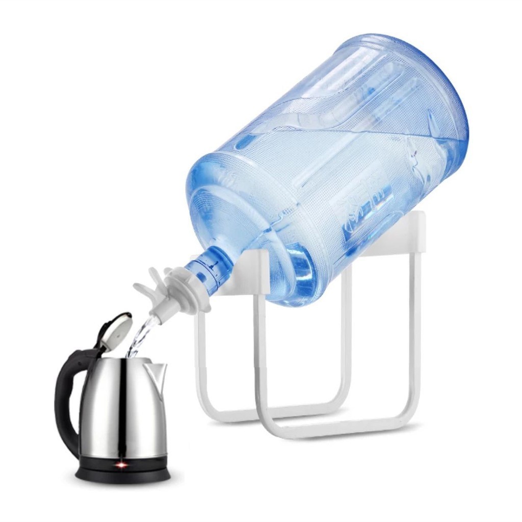 Dudukan Galon Galon Air Holder Tempat Air Galon Dudukan Galon + Kran Air Minum Rak Kaki Galon Besi