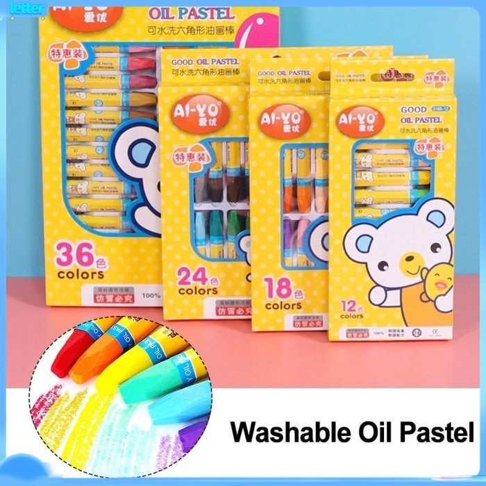 

Azalia Let Oil Pastel Art Supplies Nontoxic Untuk Alat Lukis Artis Pena