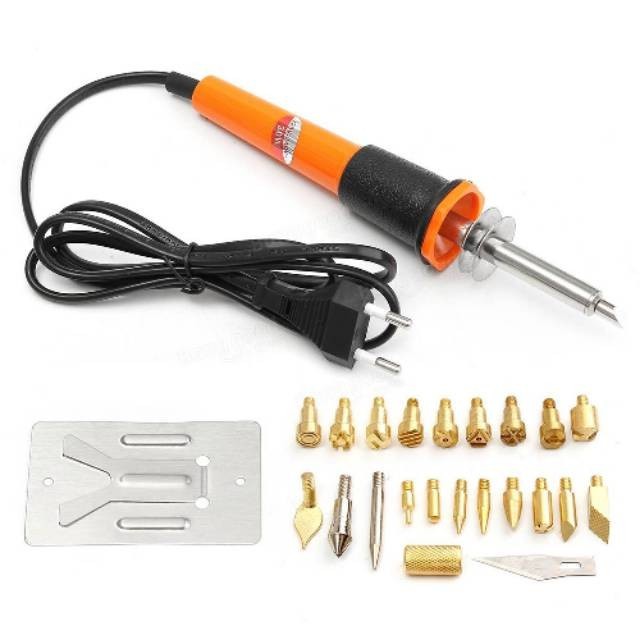 

Azalia Pb622 New Yarboly Alat Lukis Bakar Wood Burning Pen Pyrography Set 30W