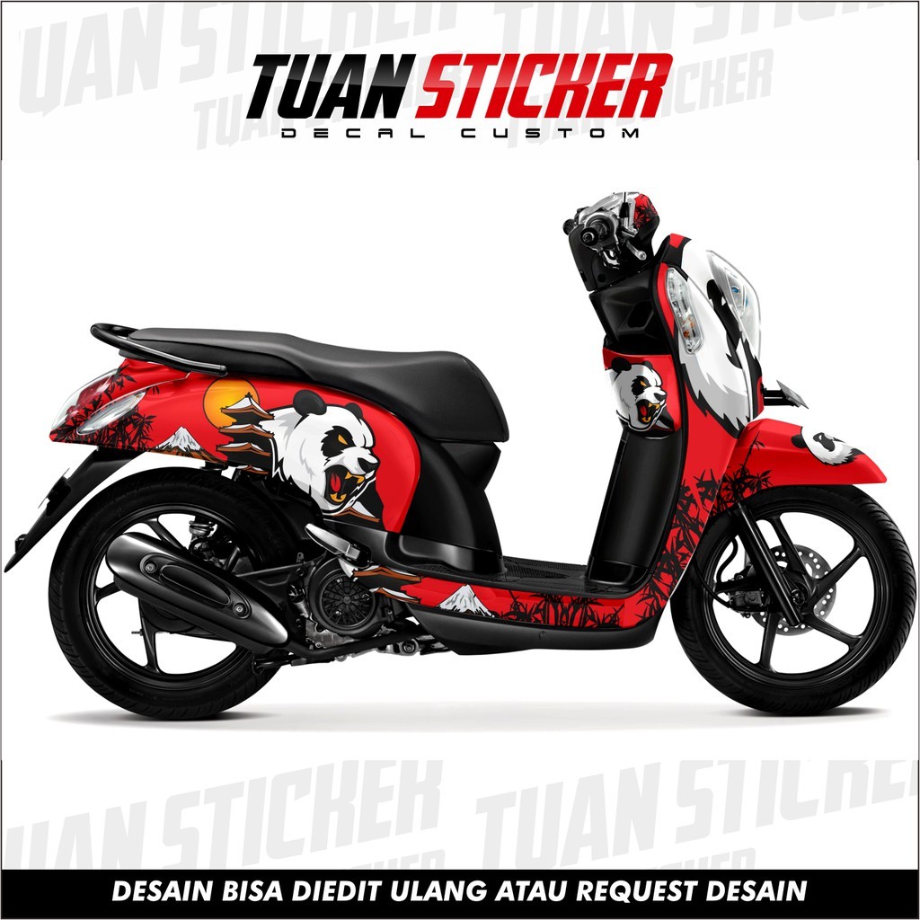 Sticker Striping Decal Scoopy FI, decal scoopy FI , cetak striping decal scoopy FI Stiker Scoopy 17