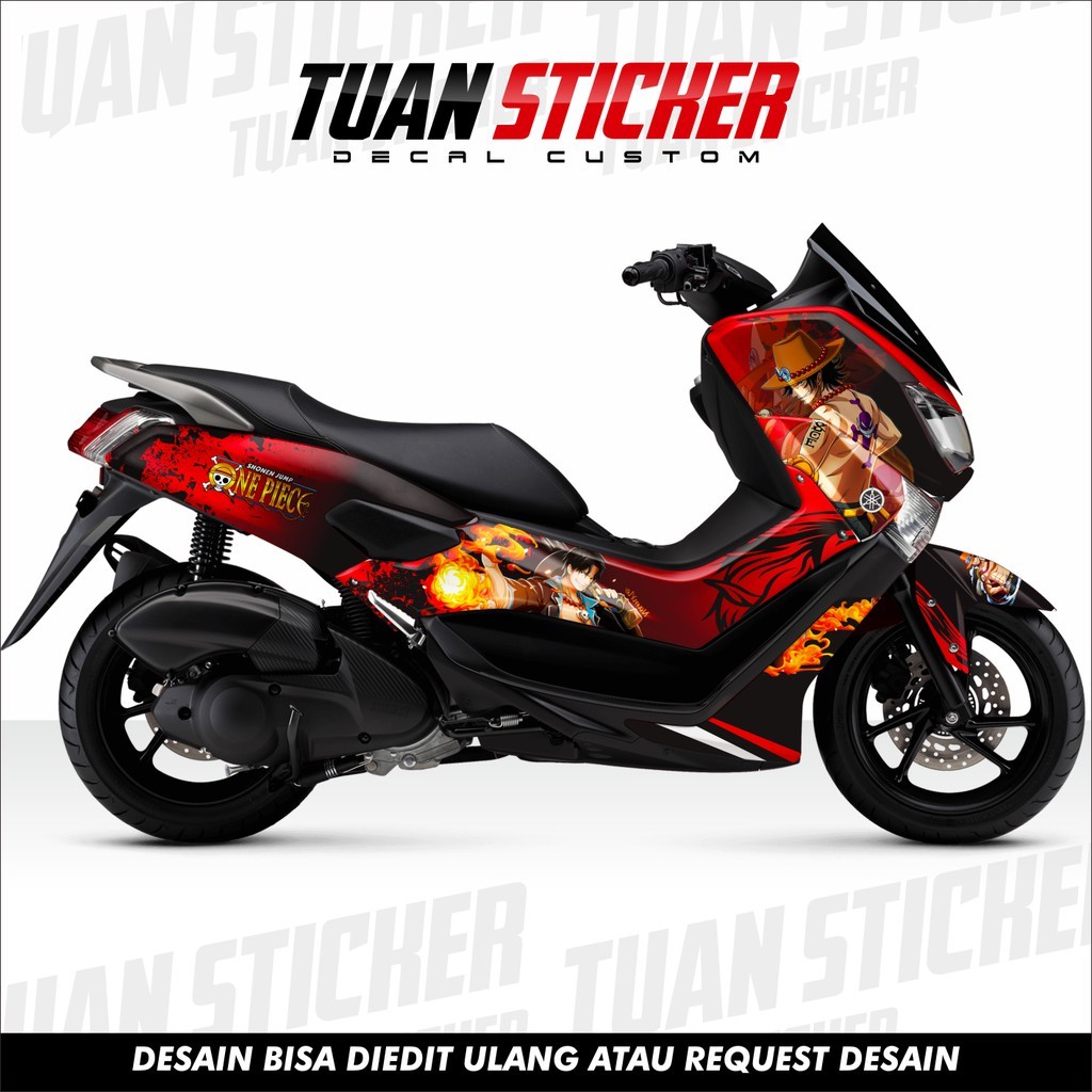 Sticker Striping Decal Yamaha Nmax, Sticker Decal nmax, Sticker Nmax , striping Nmax one piece new