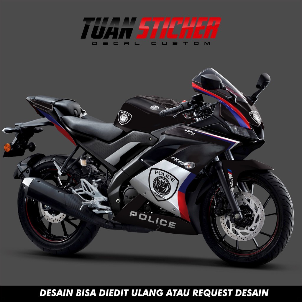 Sticker Striping Decal Yamaha R15 V3, Sticker Decal R15 V3, Sticker R15 , striping R15 V3 DCP