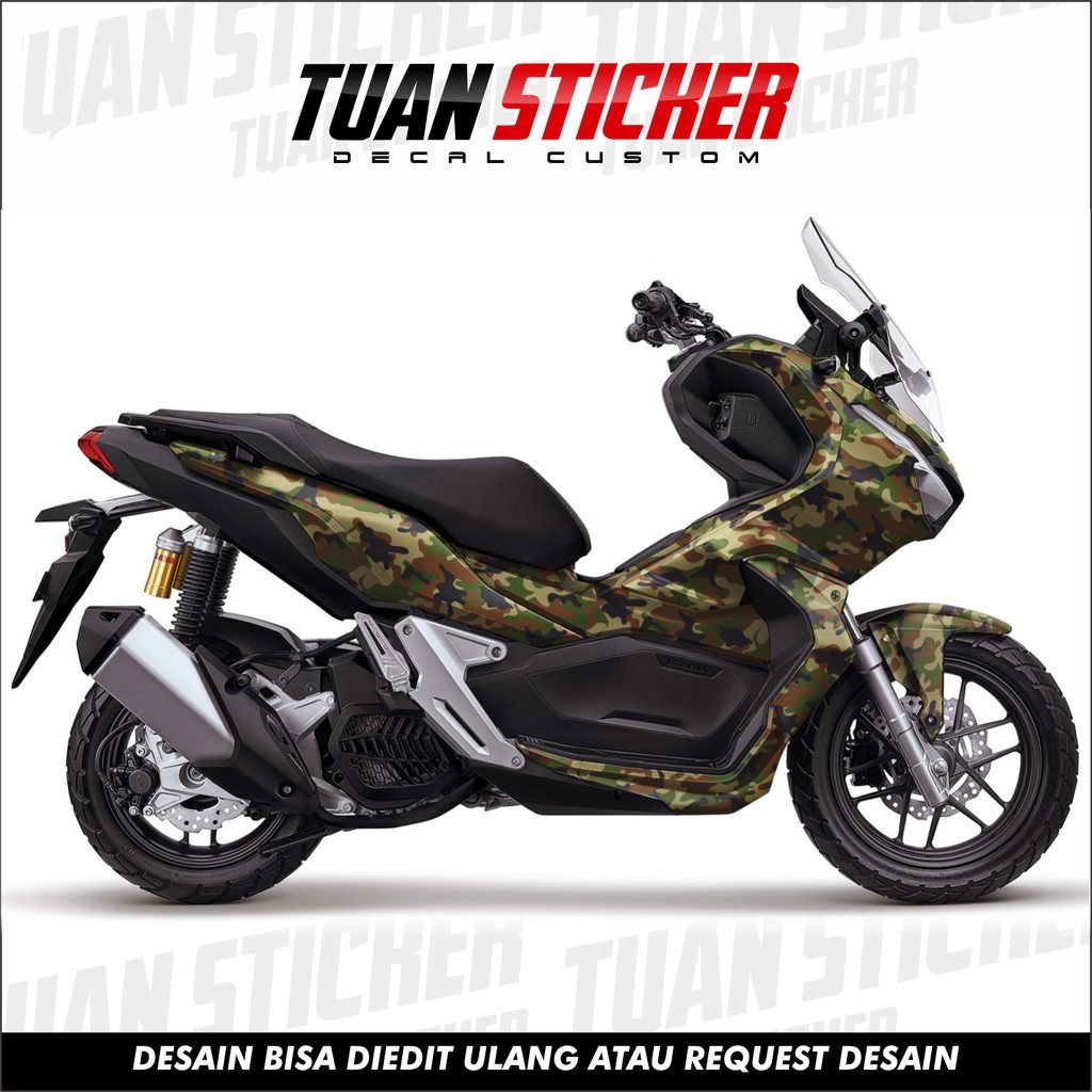 Sticker Striping DECAL Honda ADV 150, Sticker Decal ADV, Sticker ADV 150 ,striping ADV 150 army