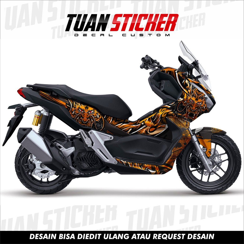 Sticker Striping DECAL Honda ADV 150, Sticker Decal ADV, Sticker ADV 150 ,striping ADV dragon