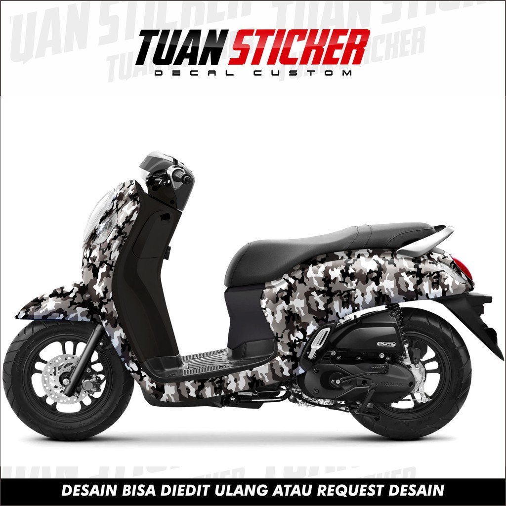 Sticker Striping Decal Scoopy 2021, sticker scoopy 2021, striping scoopy 2021 stiker scoopy 2021 cam