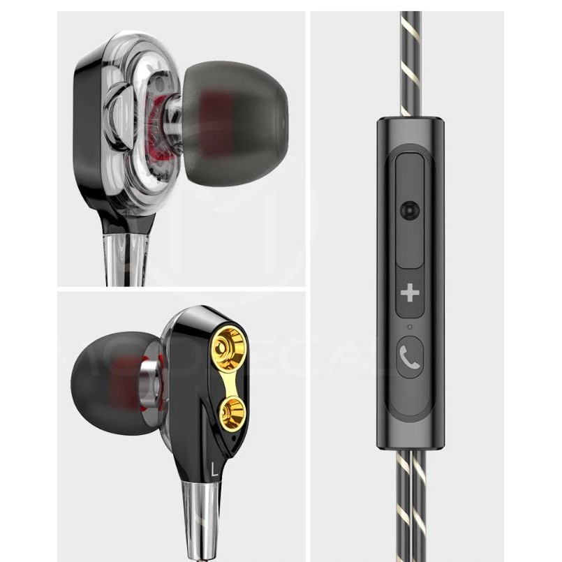

Moojecal Earphone Stereo Bass Sport Original