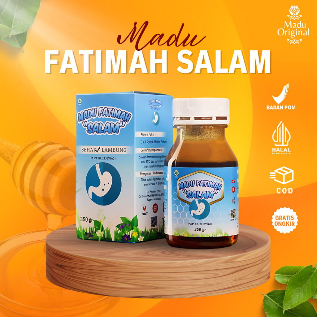 

Madu Fatimah Salam Madu Sehat Lambung Salam Fatimah - Mengatasi Masalah Pencernaan dan Lambung