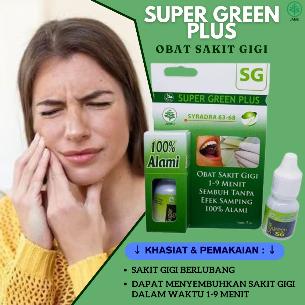 Obat Sakit Gigi di Semprot, Nyeri Gusi Pipi Bengkak, Radang Gusi Berlubang, Abses Gigi Sariawan Herb