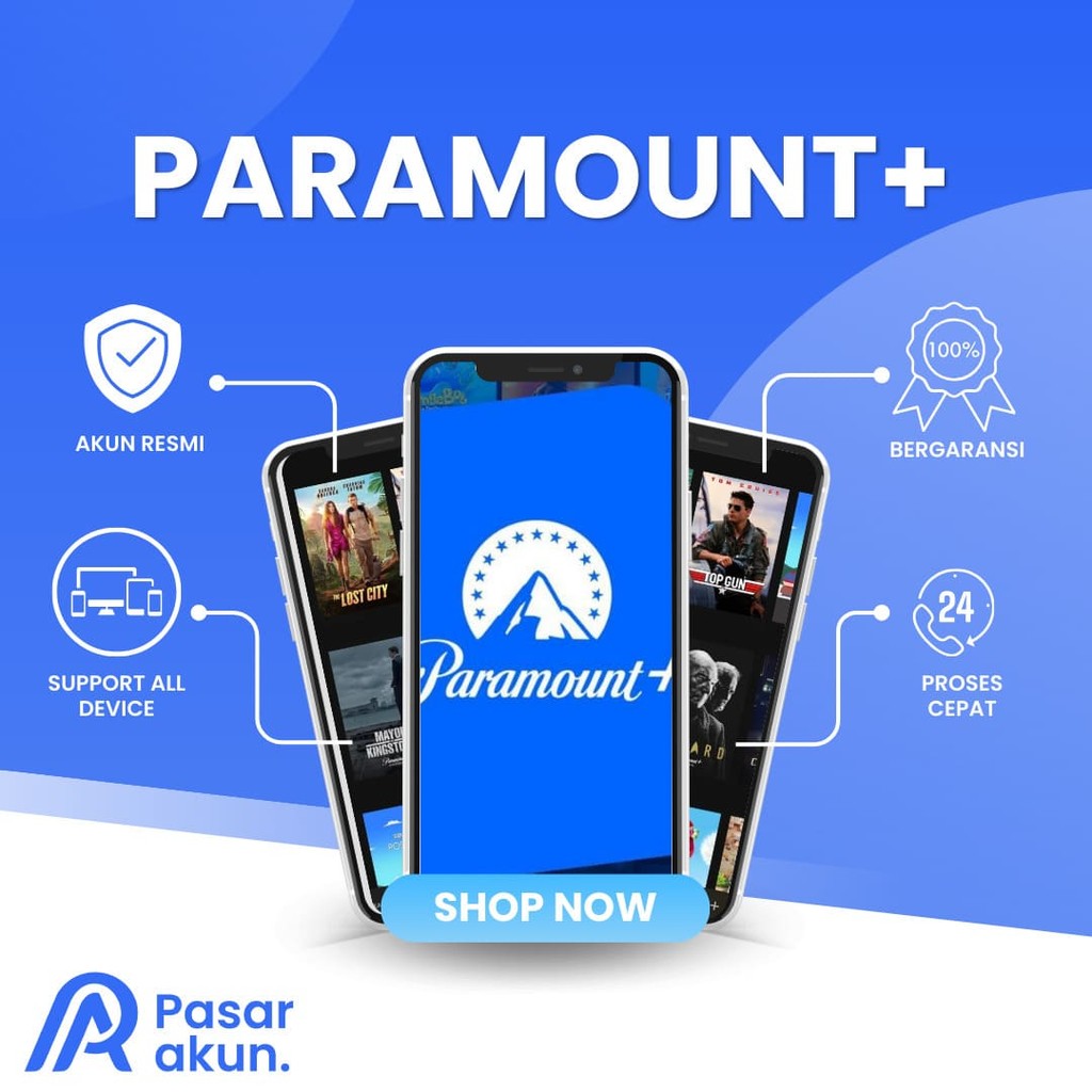 Paramount Plus All Device Software - Paramount+ 1 Tahun