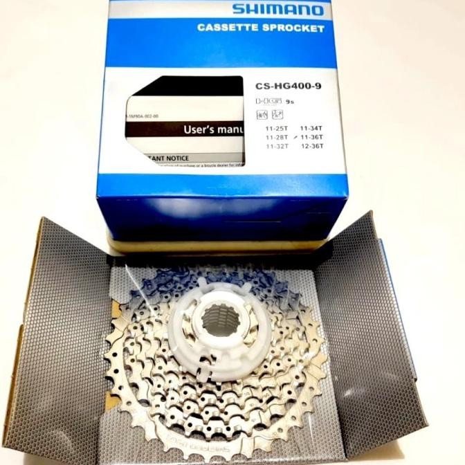 Sprocket Sproket HG400 9 Speed 11-36T Shimano Alivio Sora 11 - 36T ORI