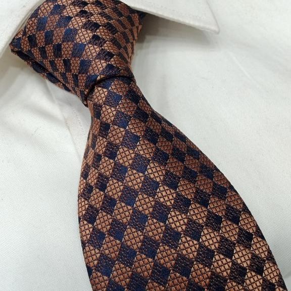 Dasi Orange Bni Polos Dasi Pria Dasi Kantor Berkualitas