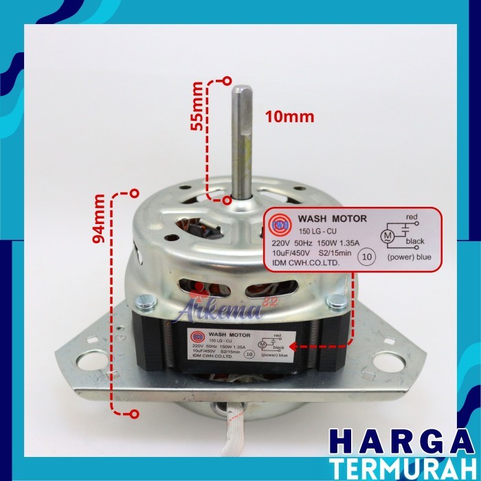 DINAMO WASH MESIN CUCI LG - DINAMO PENCUCI MESIN CUCI LG TEMBAGA ARKEM
